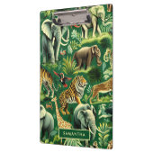 Oerwoud Dieren Patroon Klembord (Links)