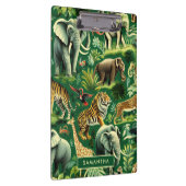 Oerwoud Dieren Patroon Klembord (Rechts)