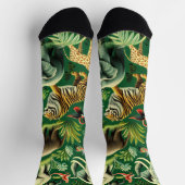 Oerwoud Dieren Patroon Sokken (Top)