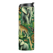  Oerwoud Dieren Patroon Thermosbeker (Gedraaid links)