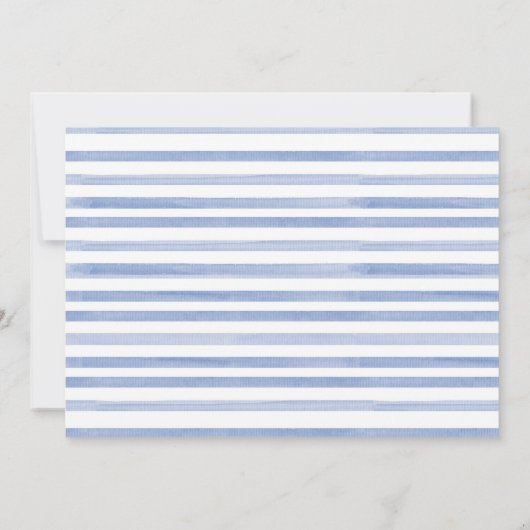 Oerwoud Dieren Rest Foto Baptisme Uitnodiging (Achterkant)