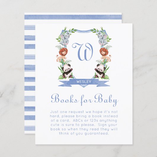 Oerwoud dieren rustboeken voor Baby (Voorkant / Achterkant)