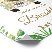 Oerwoud Dieren Safari Auto Avontuur Partij Welkom Poster (Hoek)