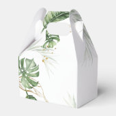 Oerwoud Dieren Safari Baby shower Bedankdoosjes (Achterkant)