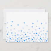 Oerwoud Dieren Safari Boy Blue Schattige 1e Verjaa Kaart (Achterkant)