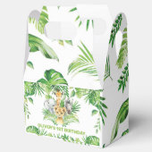 Oerwoud Dieren Safari Groen Verjaardag Dank u Bedankdoosjes (Geopend)