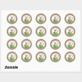Oerwoud Dieren Stickers (Vel)