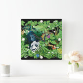 Oerwoud dieren wandklok (Huis)