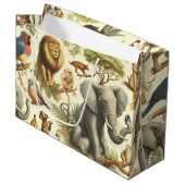  Oerwoud Dieren Waterverf Groot Cadeauzakje (Voorkant Gekanteld)