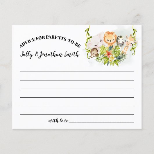 Oerwoud Dierenadvies voor ouders met kaart (Voorkant)