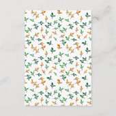 Oerwoud Dierenboek voor Baby Informatiekaartje (Achterkant)