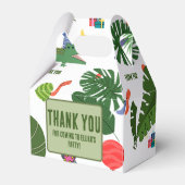 Oerwoud dierentuin bedankdoosjes (Voorkant Zijde)