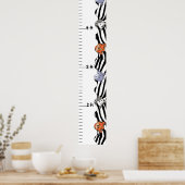 Oerwoud dierentuin groeikaart poster (Keuken)