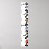 Oerwoud dierentuin groeikaart poster (Voorkant)