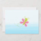 Oerwoud dierlijk Baby shower Kaart (Achterkant)