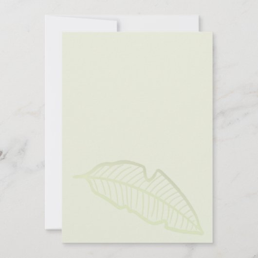 Oerwoud dierlijk groen Wilde één Baby shower Kaart (Achterkant)