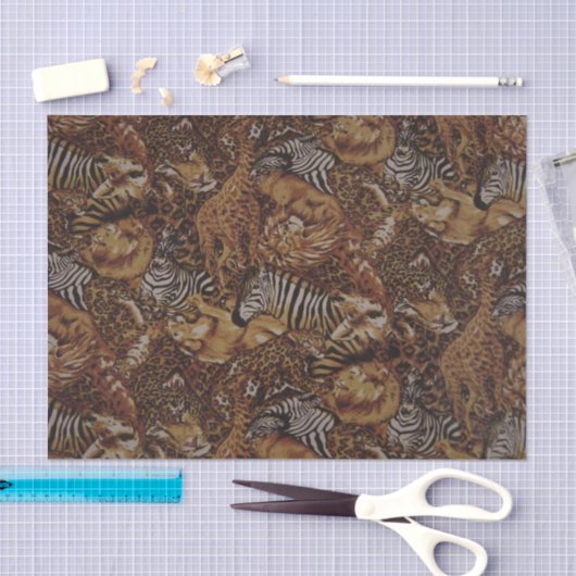 OERWOUD DIERLIJKE VEILIGHEID TISSUEPAPIER (Craft)