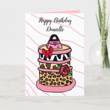 Oerwoud Dierlijke Verjaardagstaart