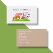 Oerwoud Dierlijke Visitekaartjes