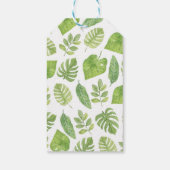 Oerwoud Dinosaur Boy Verjaardagsfeest Dank u Cadeaulabel (Achterkant)