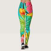 Oerwoud Dog Art Leggings (Achterkant)