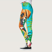 Oerwoud Dog Art Leggings (Links)