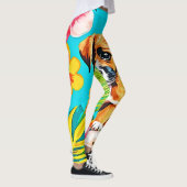 Oerwoud Dog Art Leggings (Rechts)