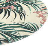 Oerwoud: Donkergroen, Oranje Lelie. Snijplank (Hoek)