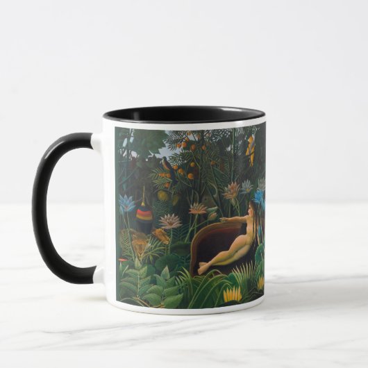 Oerwoud dromen C0690 Henri Rosseau Coffee Mok (Links)