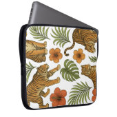 Oerwoud elegantie laptop sleeve (Voorkant Rechts)