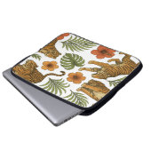 Oerwoud elegantie laptop sleeve (Voorkant onderkant)