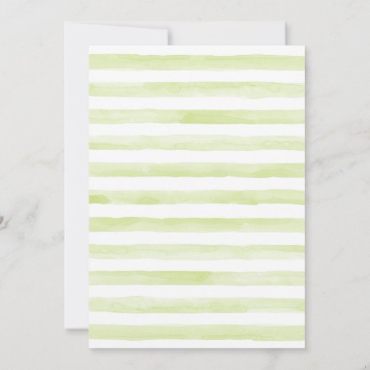 Oerwoud Elephant BINGO Baby shower Game Kaart (Achterkant)