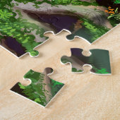 Oerwoud en reuzenanteater legpuzzel (Zijkant)