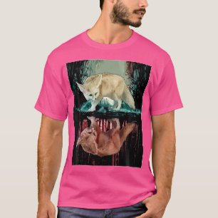Oerwoud esthetische Fennec Fox T-shirt