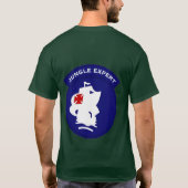 Oerwoud Expert zakpatch T-shirt (Achterkant)