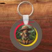 Oerwoud Explorer Sleutelhanger (Voorkant)