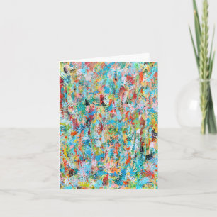 Oerwoud Fever Blank Notecard Kaart