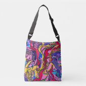 "Oerwoud Fever" Design Canvas tas 2 (Voorkant)