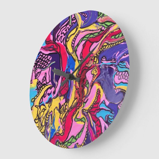 ‘Oerwoud Fever’ Design Klok 2 (Hoek)