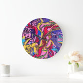 ‘Oerwoud Fever’ Design Klok 2 (Huis)