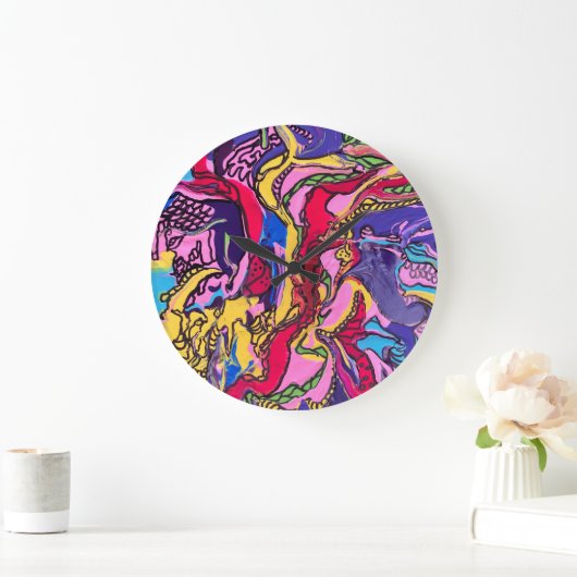 ‘Oerwoud Fever’ Design Klok 2 (Huis)