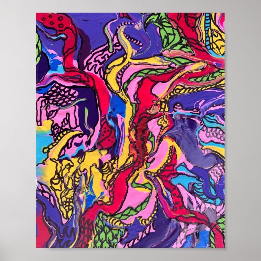 ‘Oerwoud Fever’ Design Poster (Voorkant)