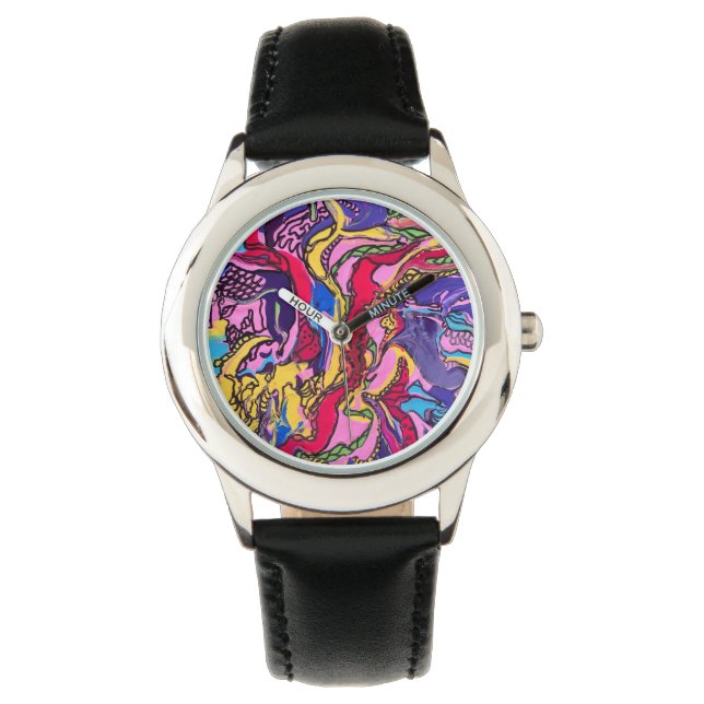 ‘Oerwoud Fever’ designhorloge Horloge (Voorkant)