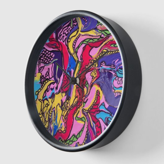 ‘Oerwoud Fever’ designklok (Hoek)