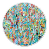 Oerwoud Fever Keramische knop (Voorkant)