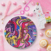 ‘Oerwoud Fever’ Print Paper Borden Papieren Bordje (Feest)