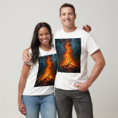 🔥 Oerwoud Fire Graphic T-Shirt – Bold & Fierce St (Unisex)