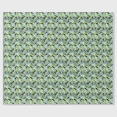 Oerwoud Floral Pattern Cadeaupapier (Vlak)