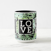 Oerwoud Floral Pattern | HOUD met foto's Mok (Midden)