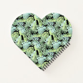 Oerwoud Floral Pattern Notitieboek (Achterkant)